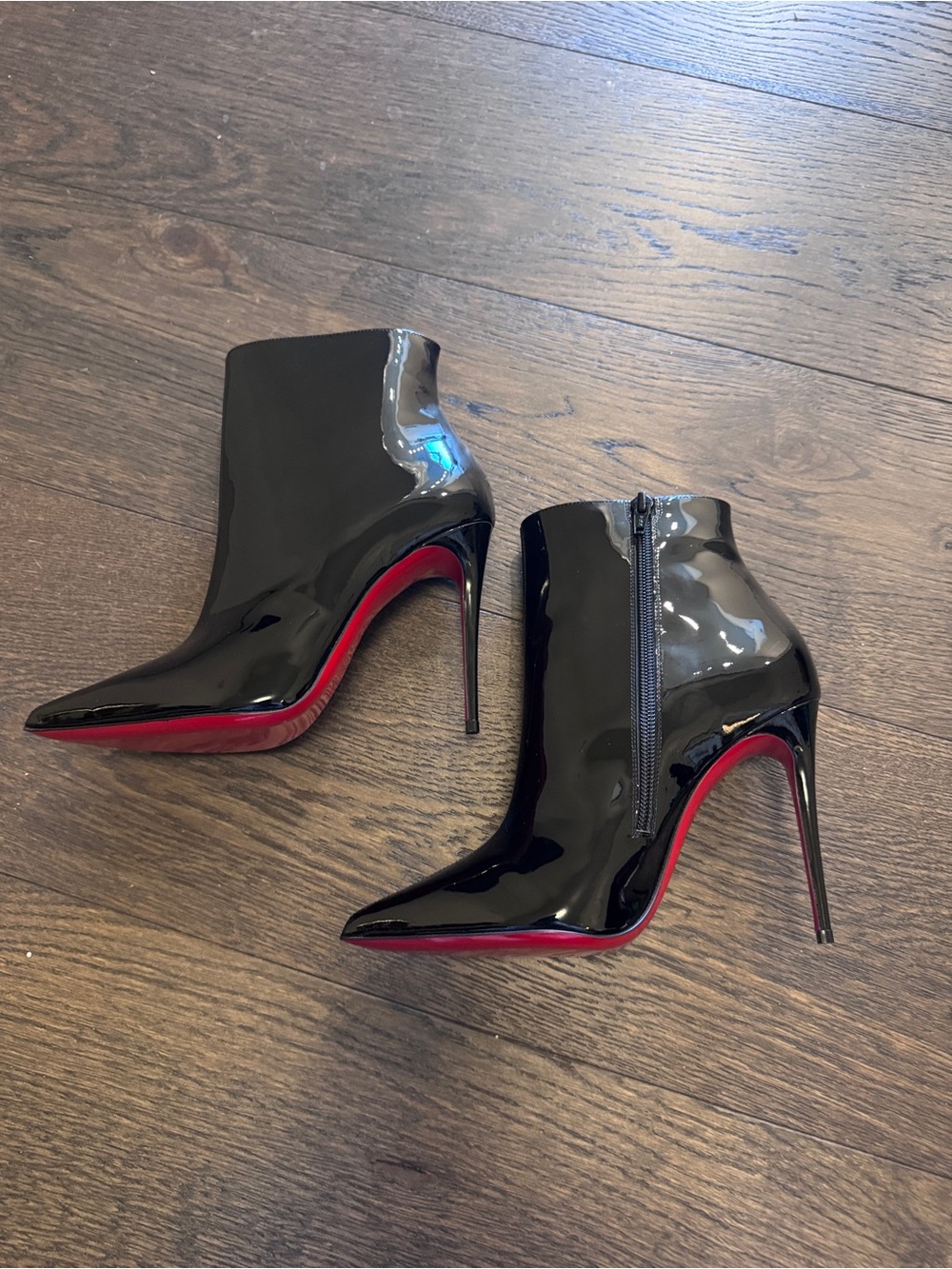 Christian Louboutin So Kate Patent Booty